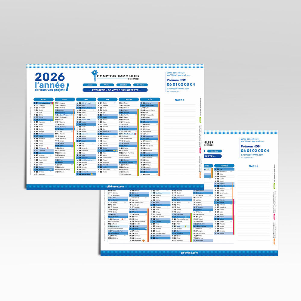 Calendrier scolaire 2026