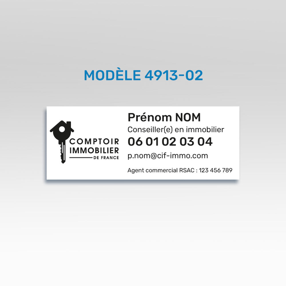 Tampon personnalisé