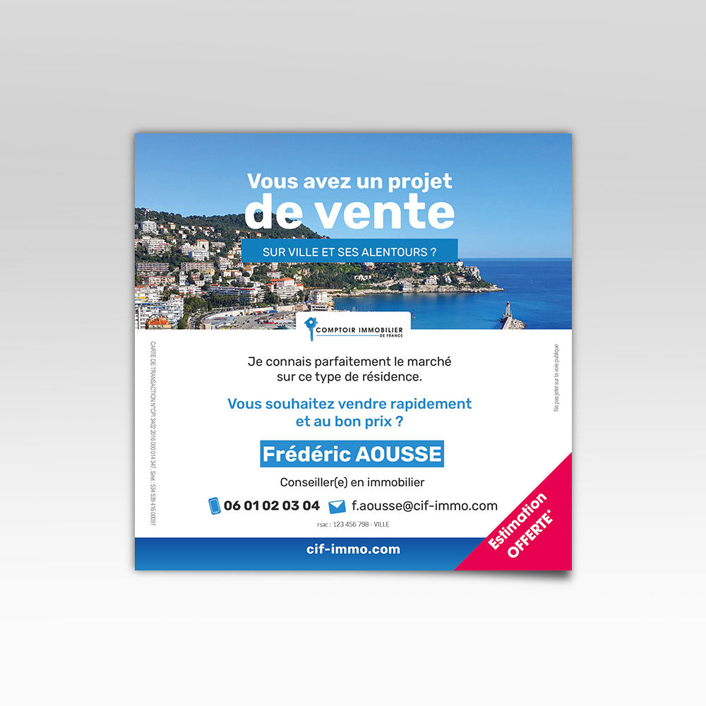 Tract carré - Prospection locale