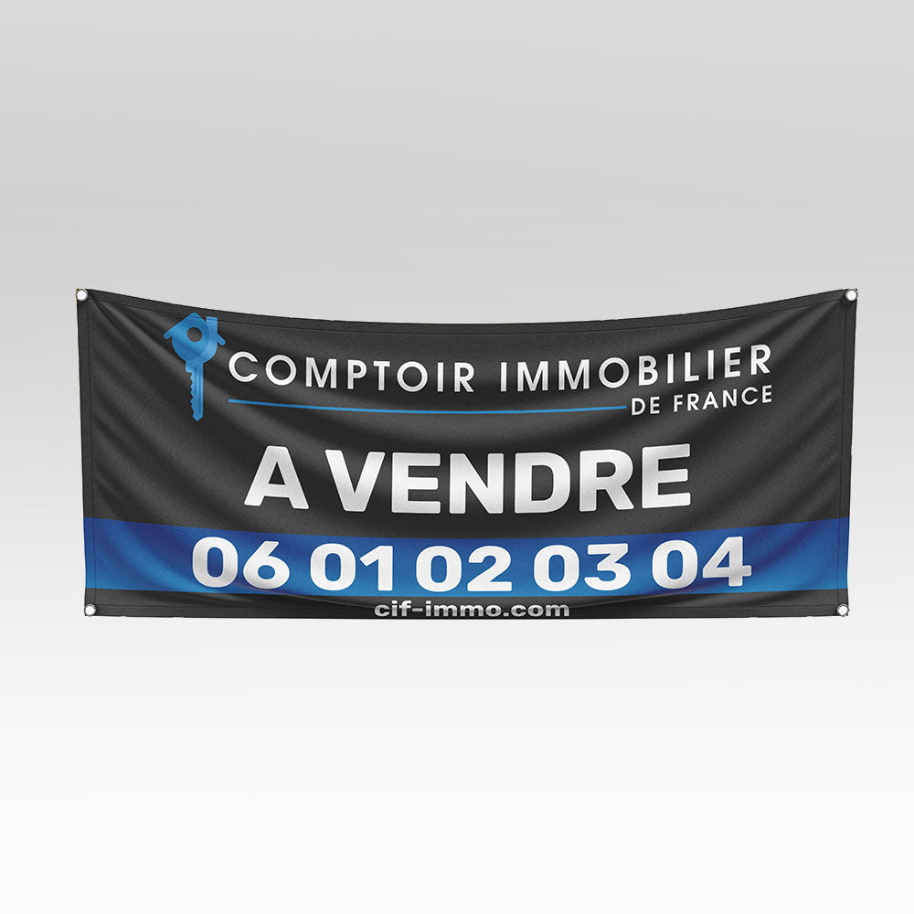 Bâche Recto verso 350 x 150 cm