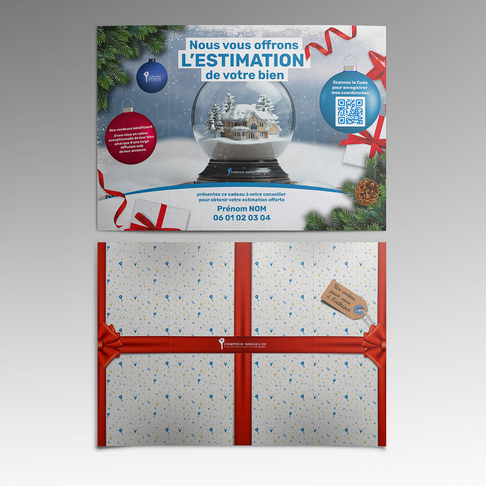Dépliant Estimation Noël
