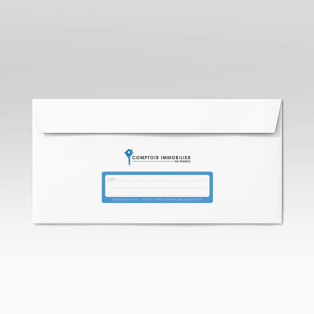 Enveloppe DL standard