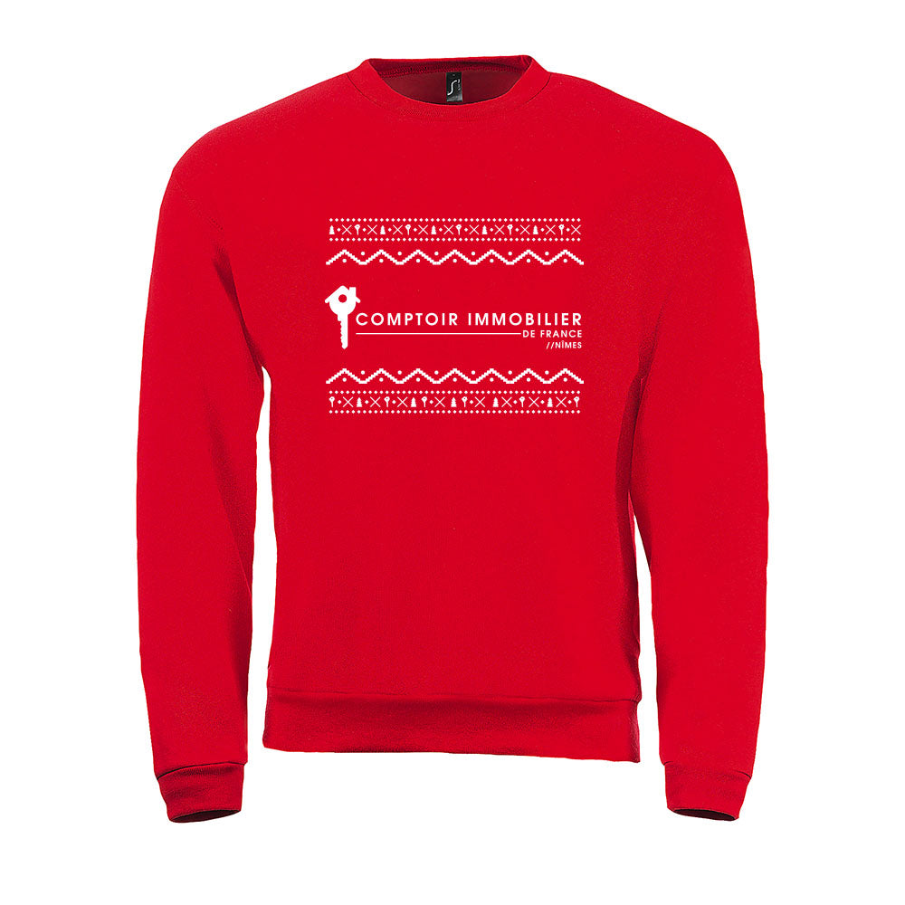 Pull de Noël Agence CIF