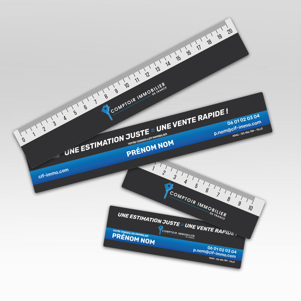 Règle PVC - Estimation