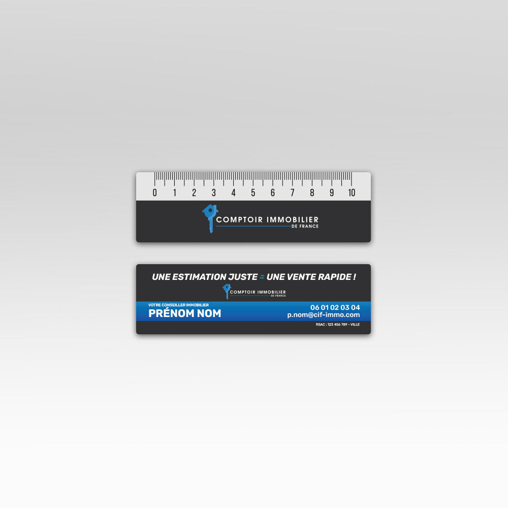 Règle PVC - Estimation