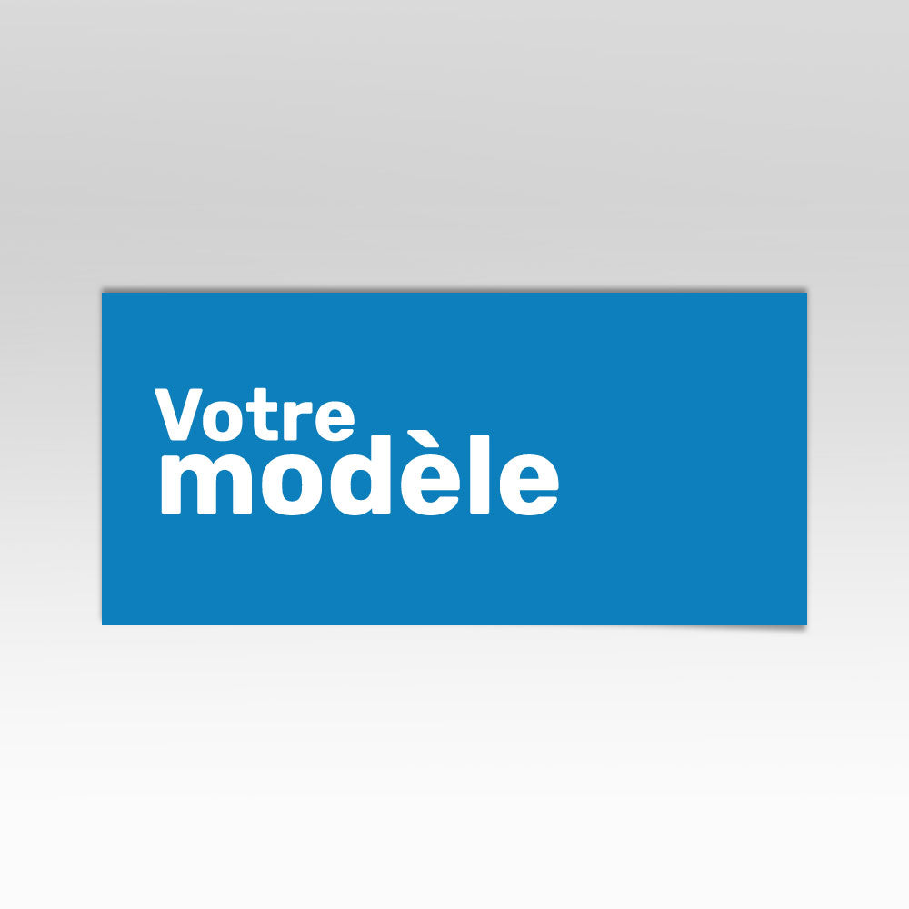 Carte de Voeux - Votre modèle format DL 21 x10 cm