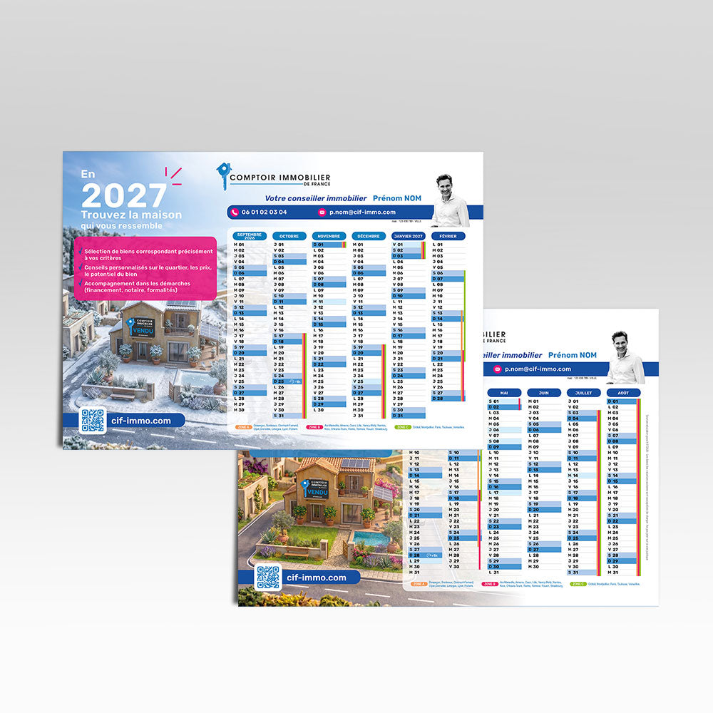 Calendrier scolaire 2027