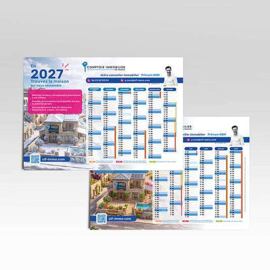 Calendrier scolaire 2027