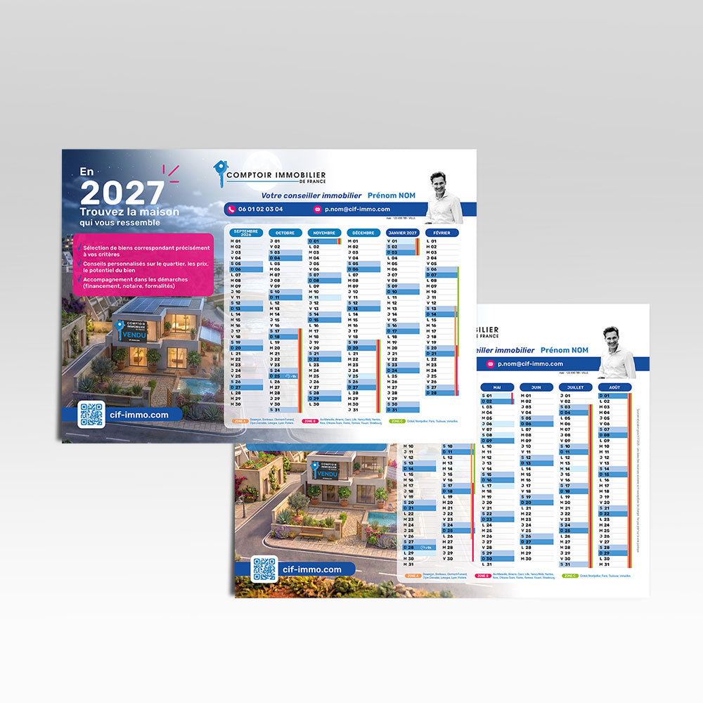Calendrier scolaire 2027