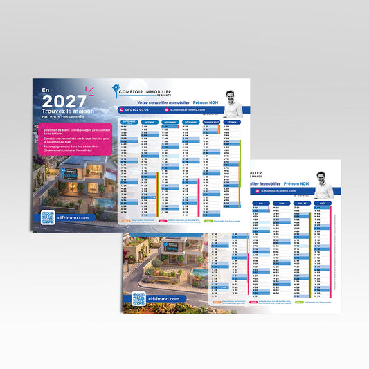 Calendrier scolaire 2027