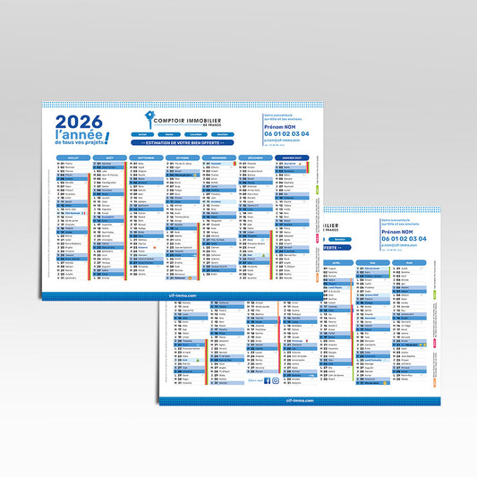 Calendrier 2026 - A4