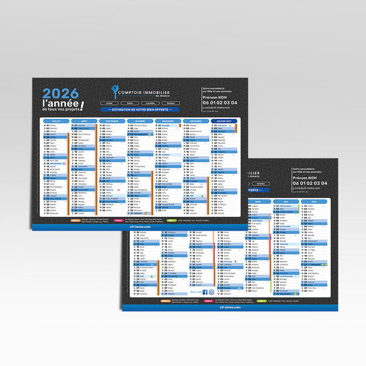 Calendrier 2026 - A5