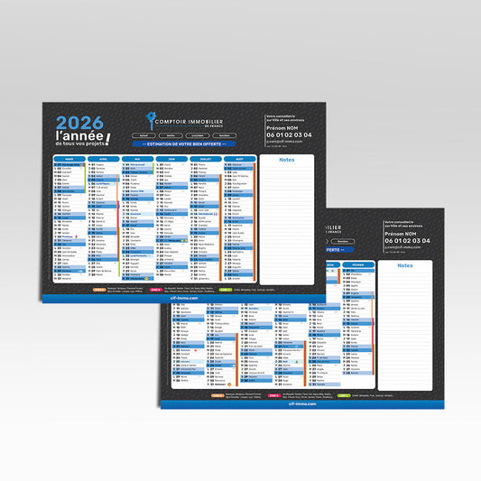 Calendrier scolaire 2026
