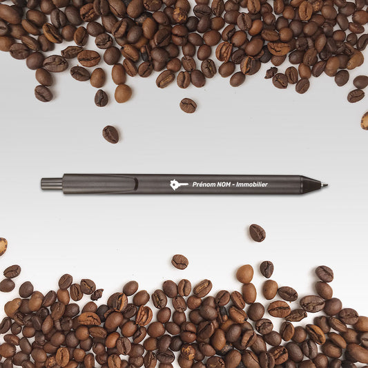 Stylo bille café recyclé