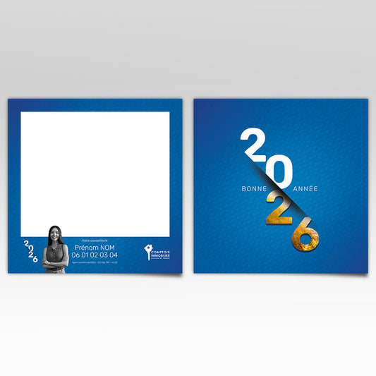 Carte de Voeux Carré