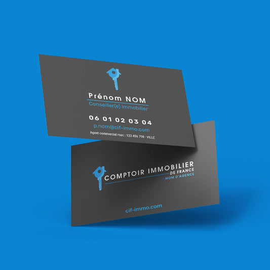 Carte de visite agence