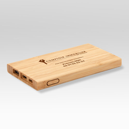 Powerbank Bamboo