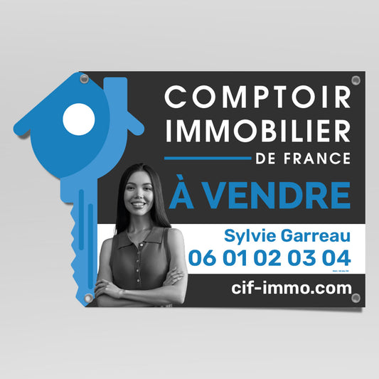 Panneau clé XL personnalisé photo