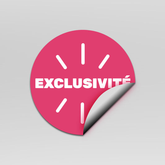 Sticker Exclusivité